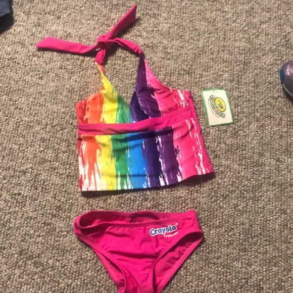crayola Other - Girl’s crayola bikini set
